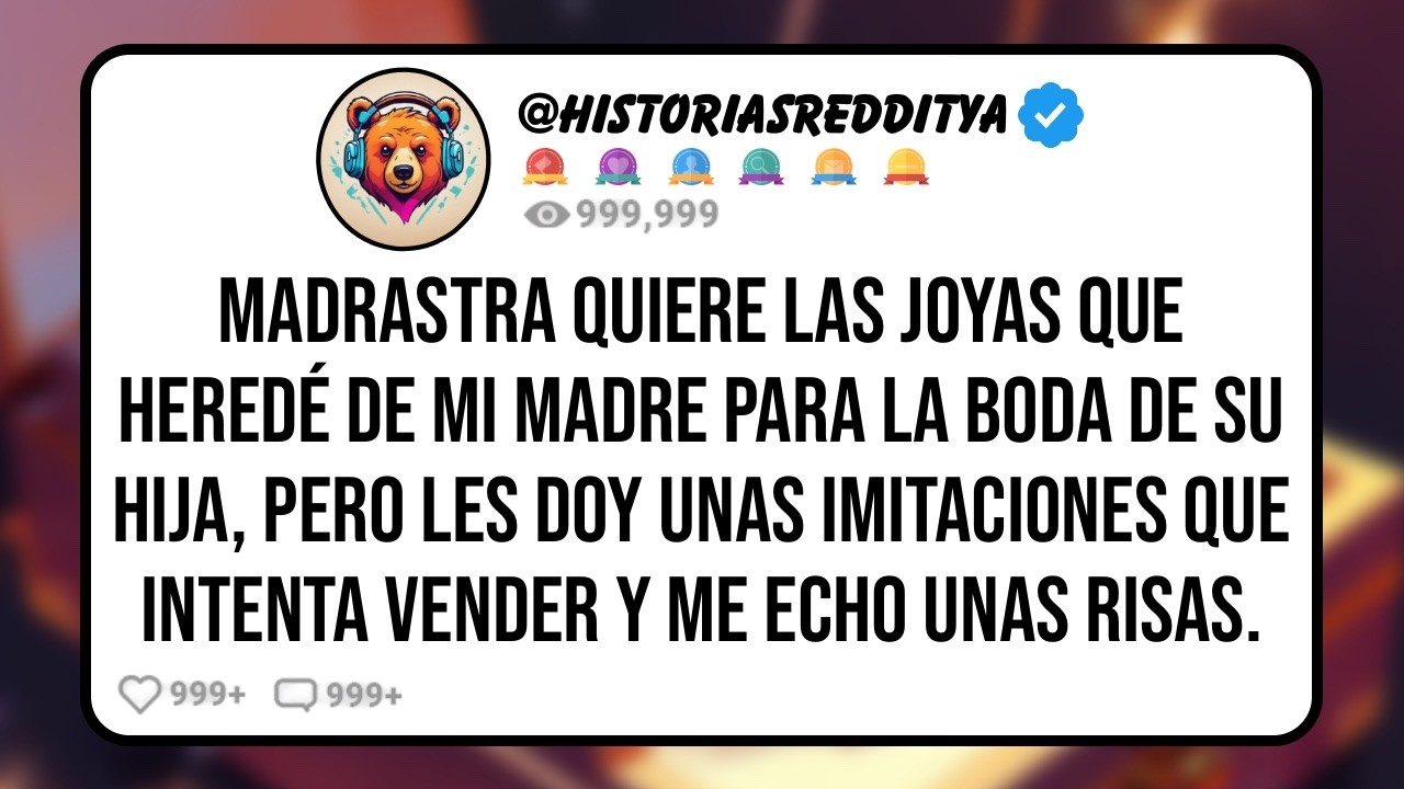 Mi MADRASTRA Quería Darle las Joyas de mi MADRE Difunta como Regalo de Bodas a mi HERMANASTRA ...