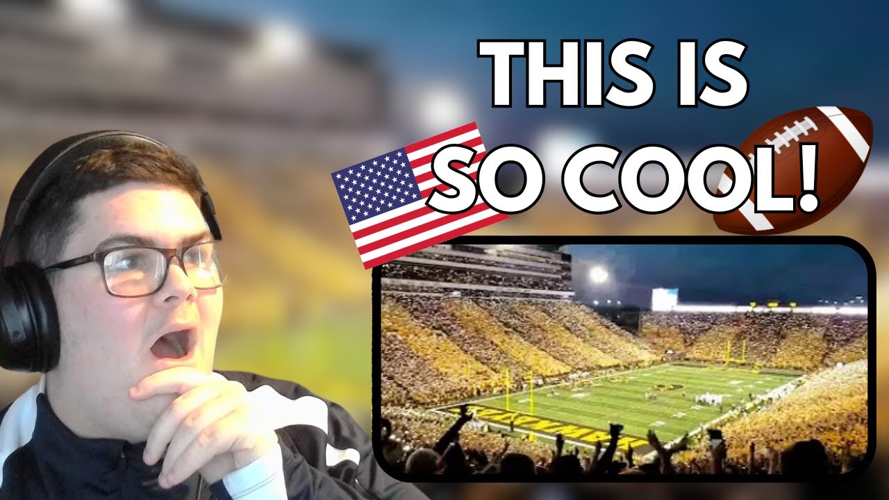 BRITISH GUY First Reaction to the BEST COLLEGE FOOTBALL TRADITIONS!