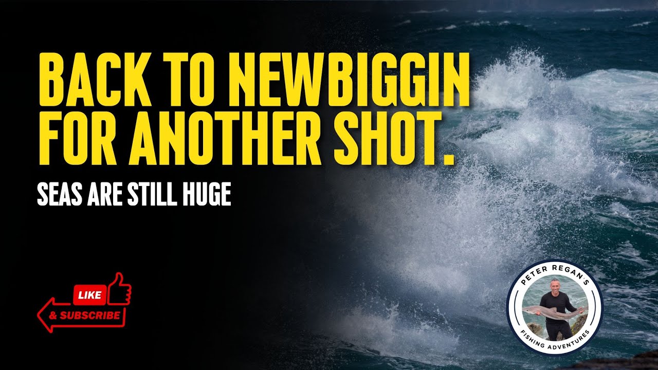 Straight From the Tattoo Chair to Newbiggin Beach — Fishing the BIGGEST Sea This Winter