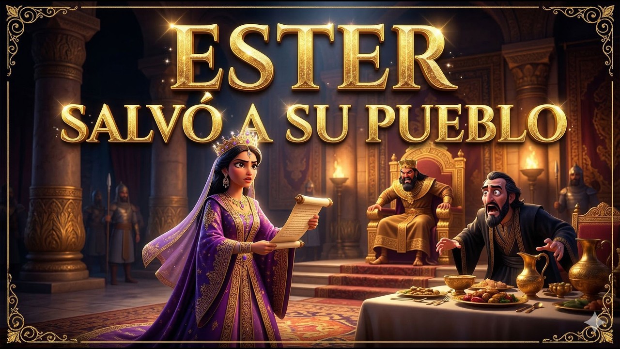 La Reina Ester desafía al rey para salvar a su pueblo | cuentos de hadas