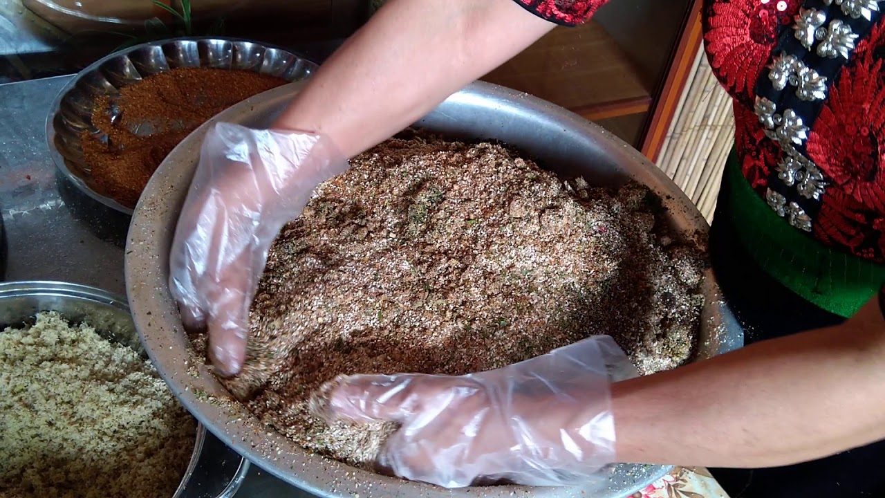 Cách làm chẩm chéo của người thái vùng tây bắc