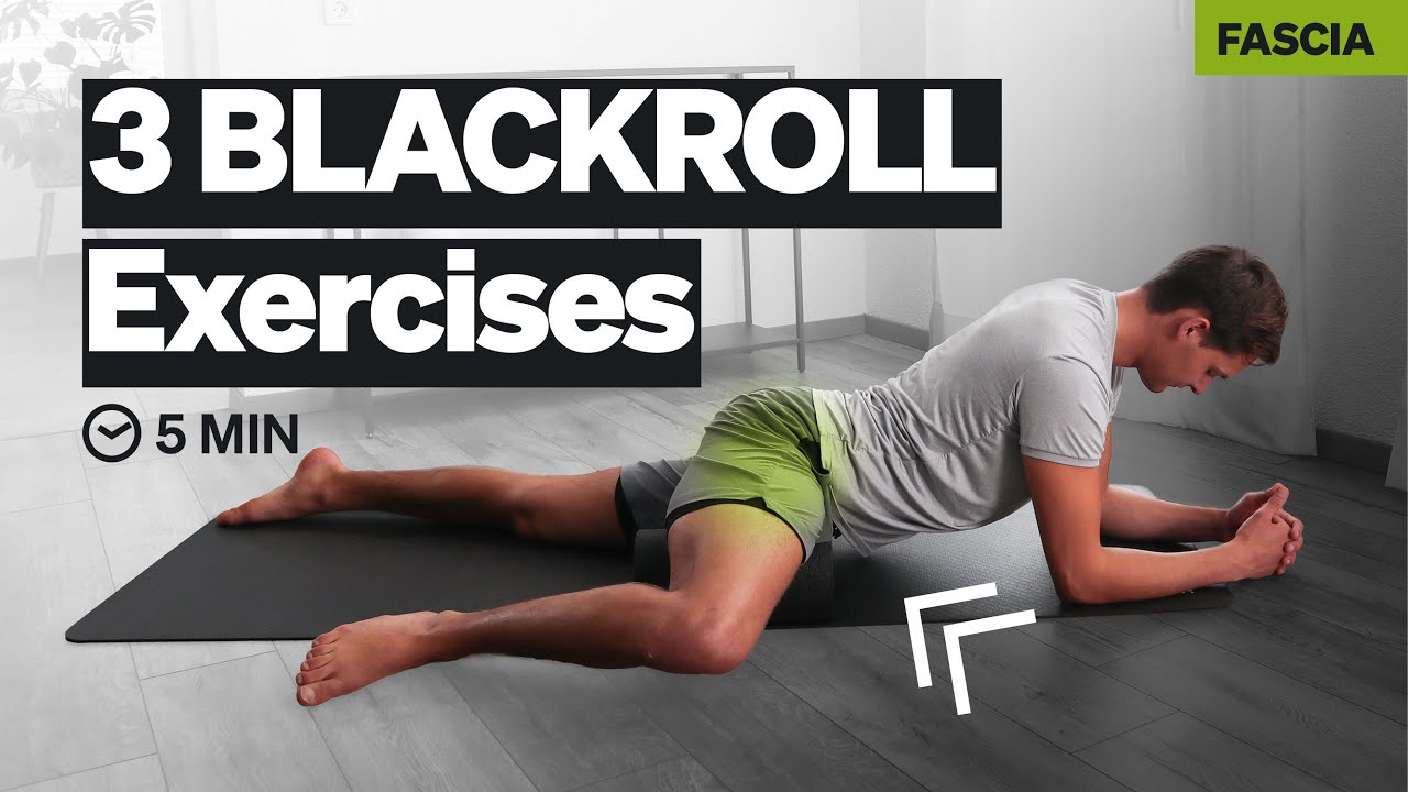 3 BLACKROLL&reg; EXERCISES FOR EVERYDAY | (Foam Roll)