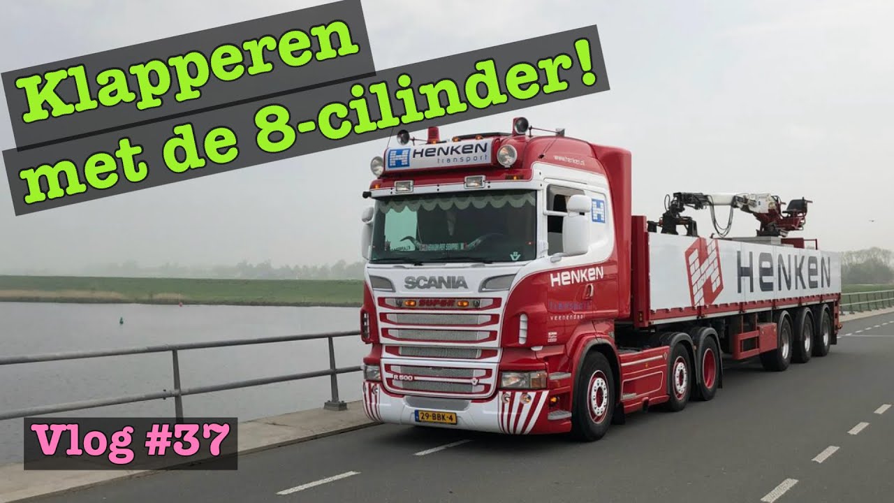 Klapperen met de oude V8 | lossen in Utrecht | Vlog #37
