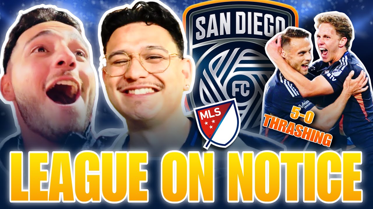 San Diego FC WIN 5-0 on Matchday One MLS