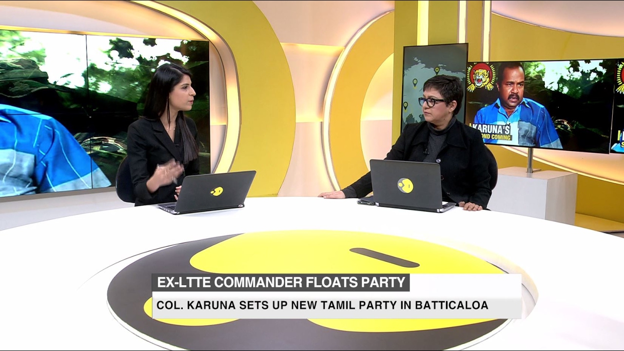 Exclusive: Ex-LTTE commander floats new party (WION Gravitas)