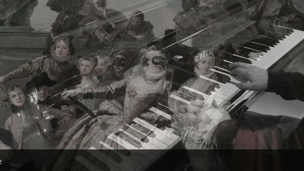 Ottorino Respighi : Minuetto ( Sei pezzi per pianoforte - six pieces for piano ) - Antonio Castagna