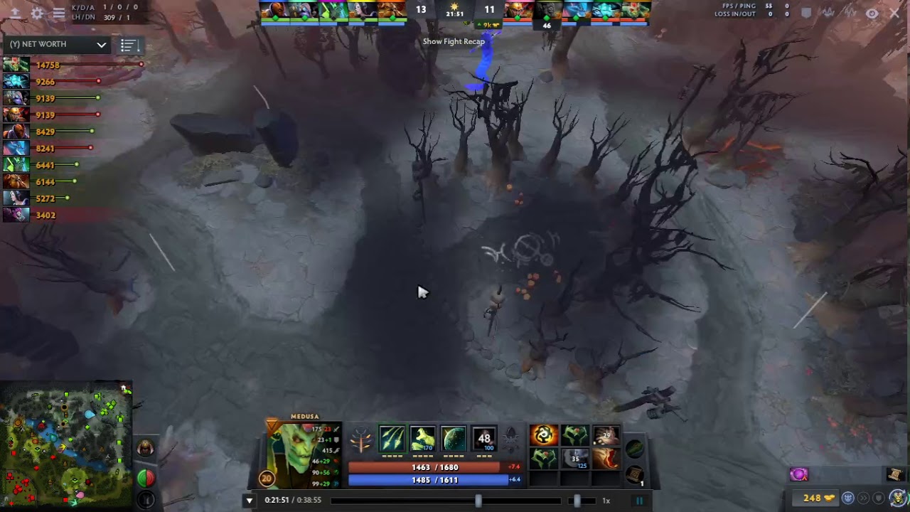 Medusa triple stacking with illusions 7.28a