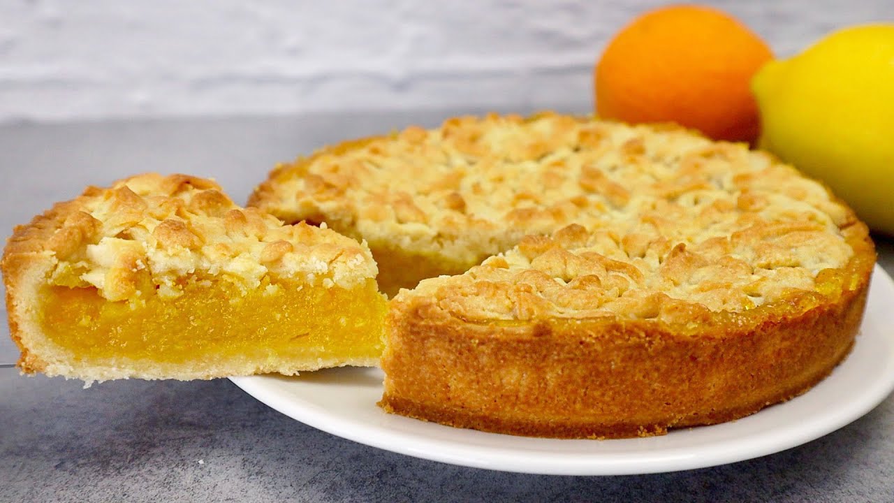 Если у Вас есть 1 Лимон и 1 Апельсин, приготовьте этот вкусный пирог # 282