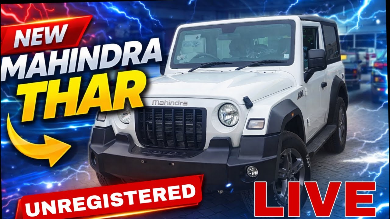 Live At Good Cars | Unregistered Thar | Roxx | Xuv 300 | Scorpio N #goodcars