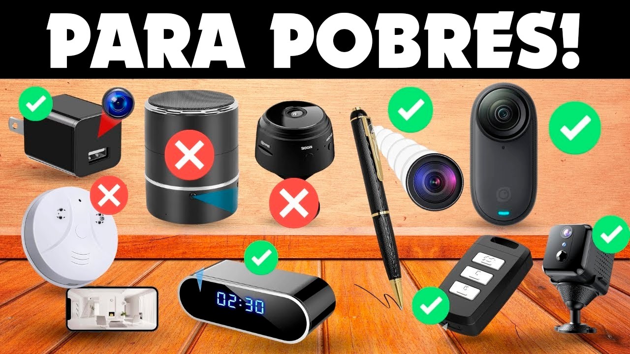 AS 7 Melhores c&acirc;meras espi&atilde;s de 2025 testadas e comparadas!