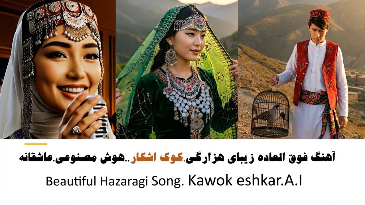 آهنگ زیبای هزارگی.کوک اشکار/شکار کبک.هوش مصنوعی#hazaragi_song #ai #هوش_مصنوعی