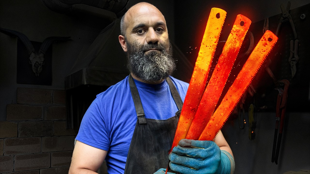 Forging a Knife from Saw Blades &ndash; Step by Step