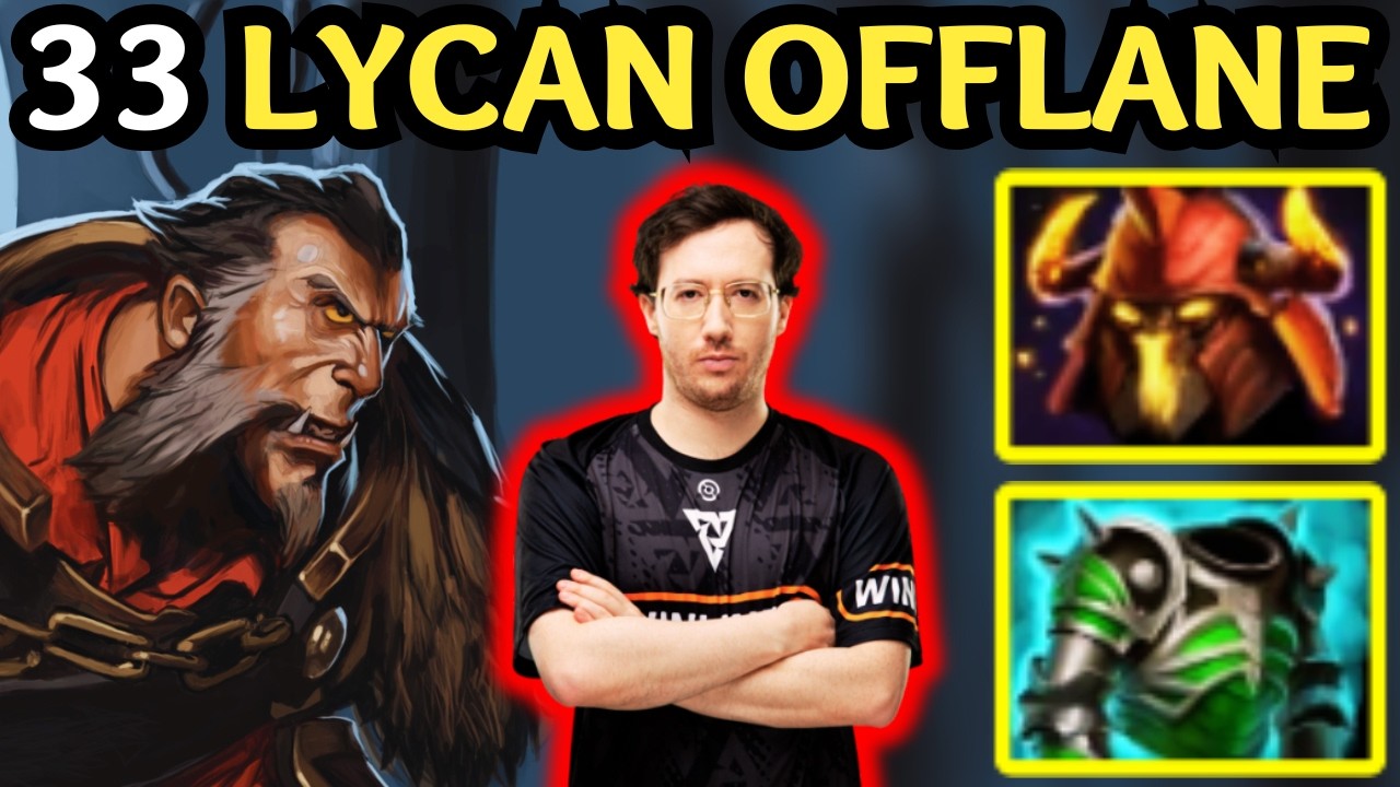 🔥 Tundra 33 LYCAN Offlane &mdash; Shapeshift MASTERCLASS 🔥 Dota 2 Gameplay