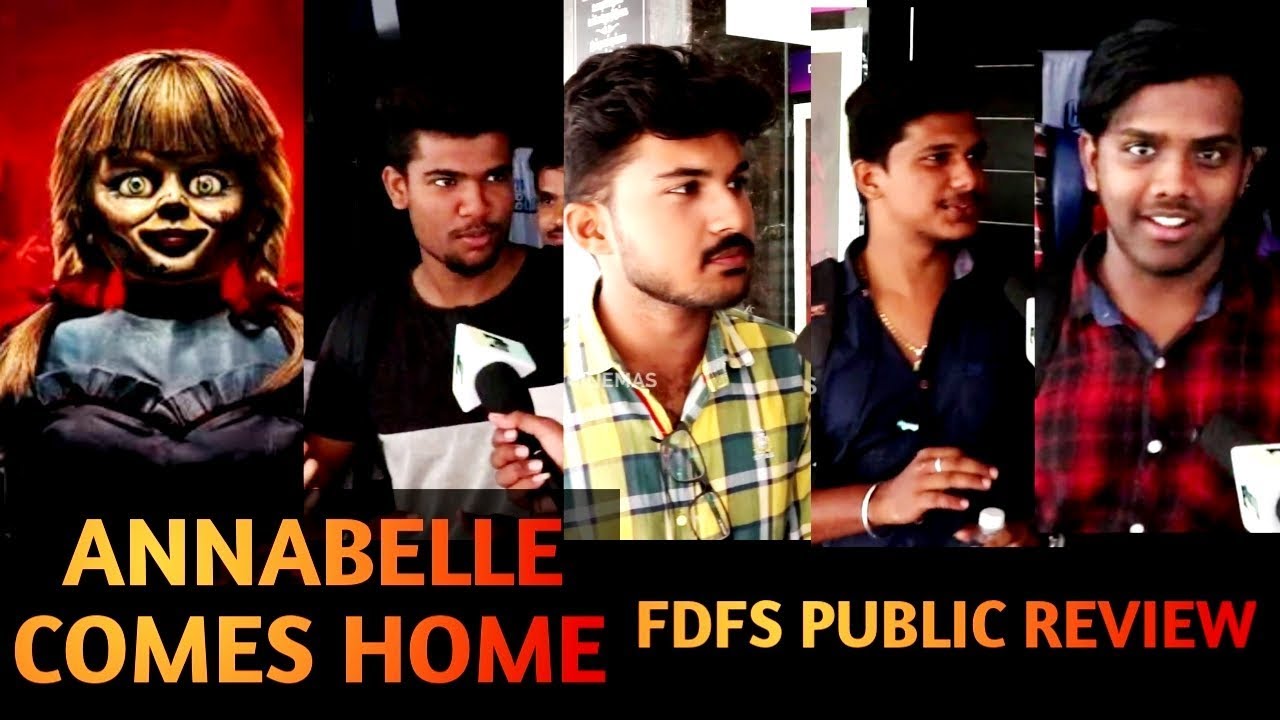 ANNABELLE COMES HOME | FDFS PUBLIC REVIEW | TAMBARAM VIDYA THEATRE |