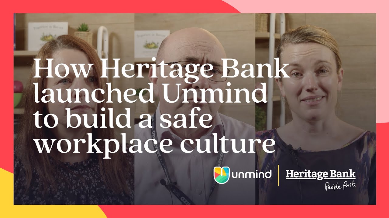 [Case Study] How Heritage Bank builds a safe workplace culture, with Unmind