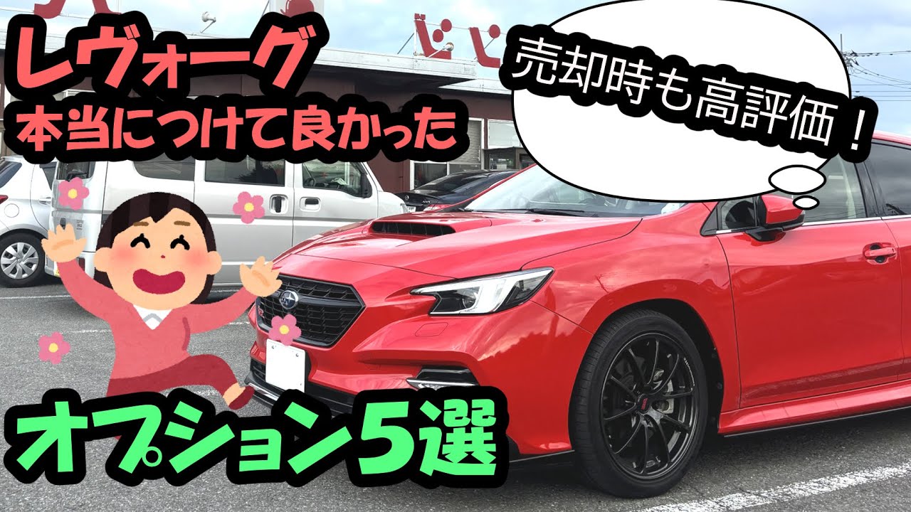 最終評価！レヴォーグつけて良かったオプション！