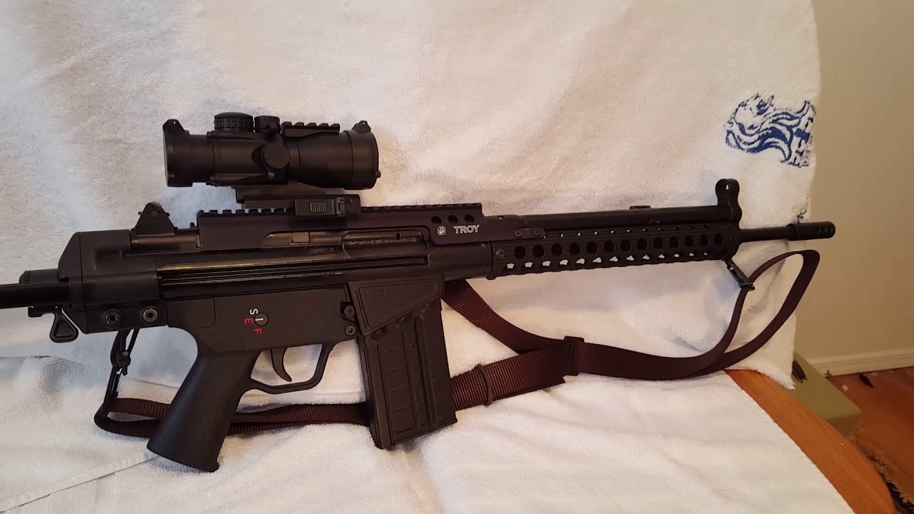 Cetme c308, Troy Industries G3 battle rail