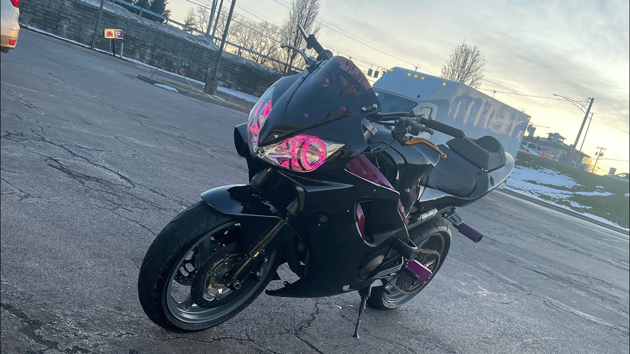 Cbr 600 f4i stunt bike build!!!