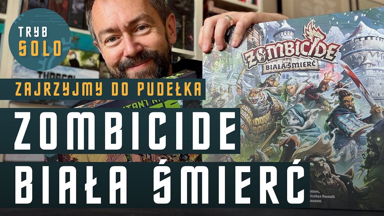 🇵🇱 Zombicide: Biała Śmierć + Teenage Mutant Ninja Turtles | zaglądam do pudełka