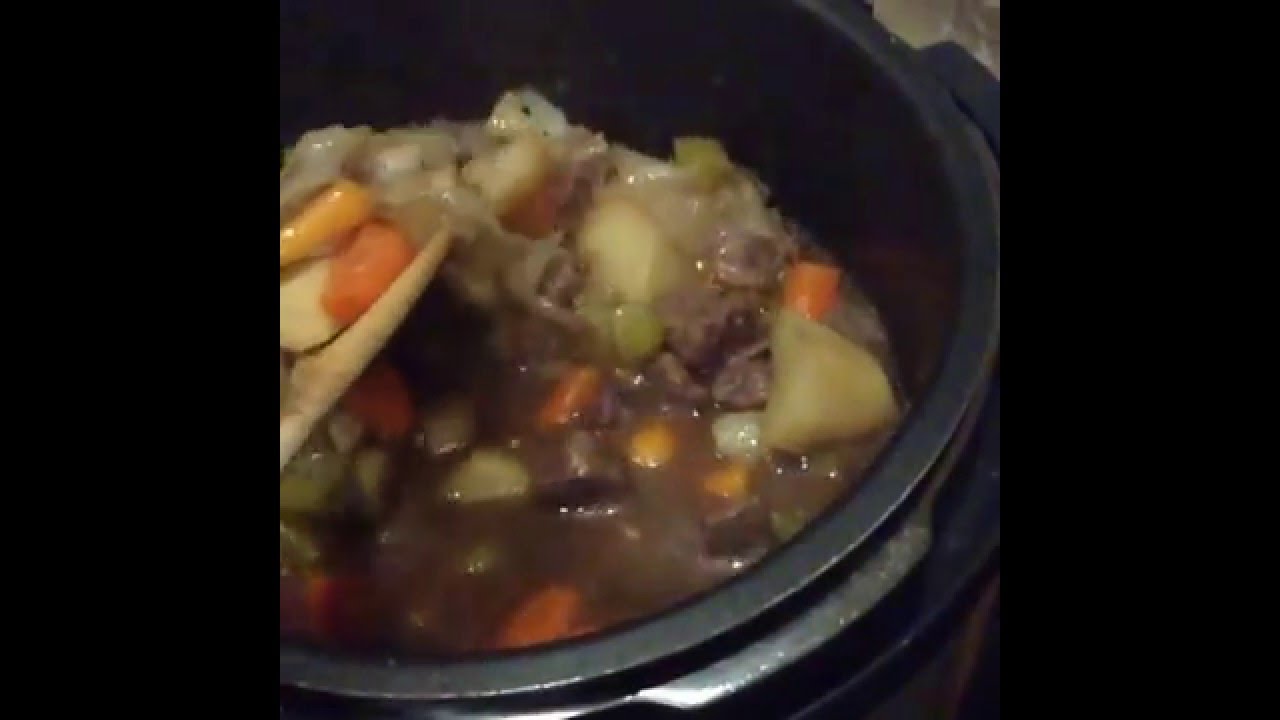 Pressure Cooker Beef Stew