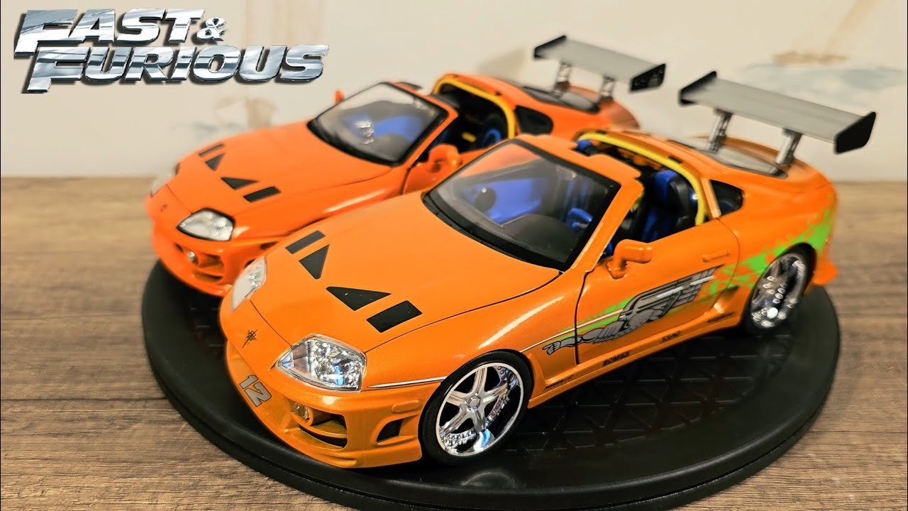 Jada VS ERTL Racing Champion Toyota supra