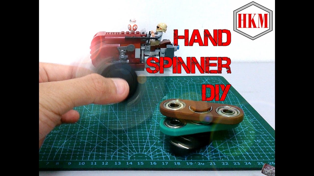 Hand Spinner/Fidget Spinner DIY Tutorial (EASY!!!)