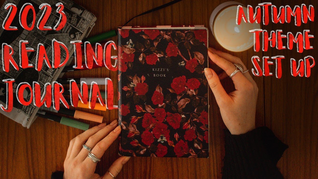 2023 Reading Bullet Journal Set Up and Flip Through! | Tracking Spread , Quote Pages, Autumnal Theme