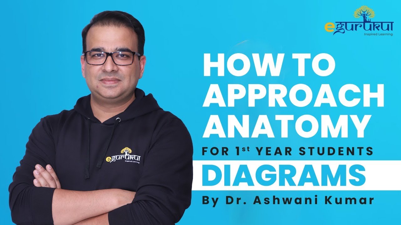 How To Approach Diagrams In Anatomy  | 1st Year Students | Dr. Ashwani Kumar