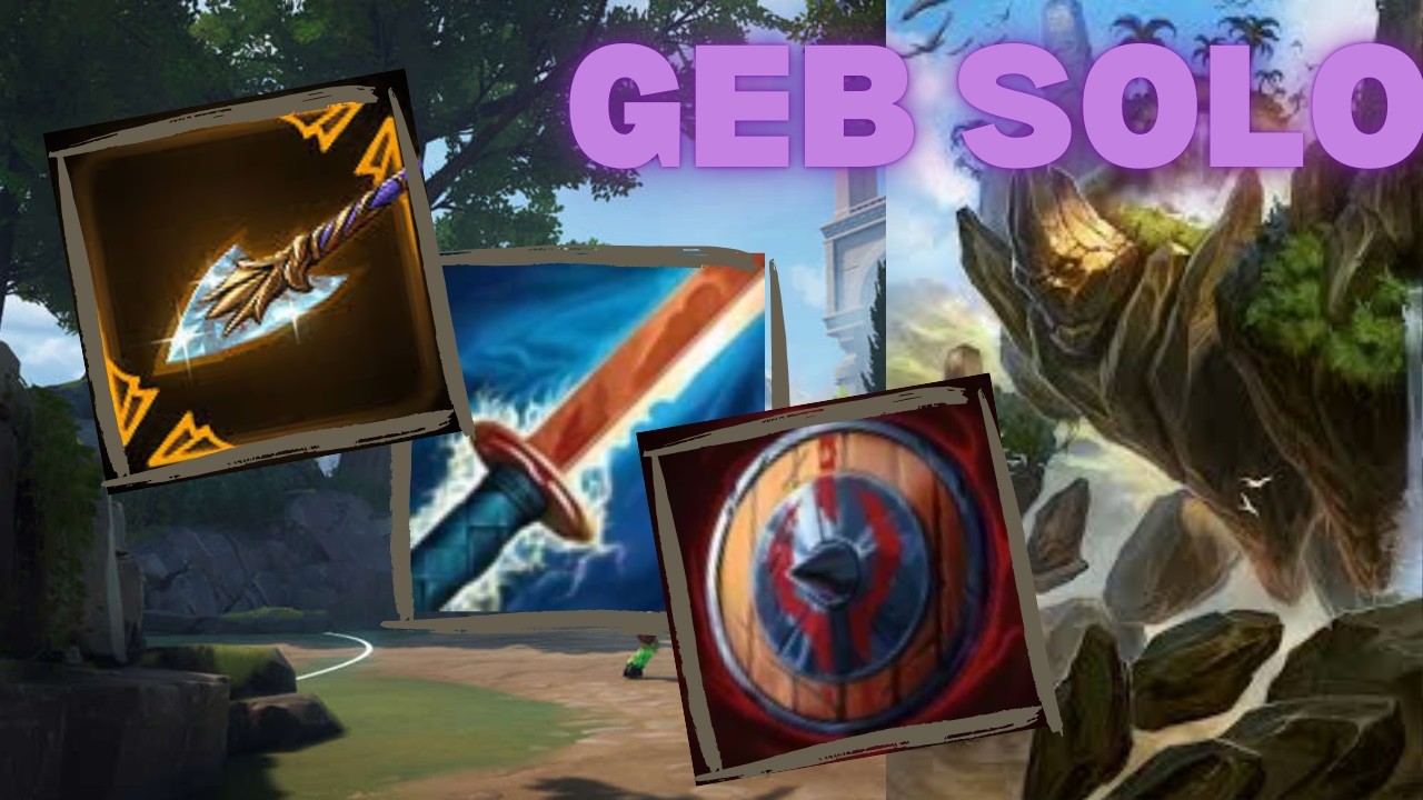 MY WORST GOD!! - Geb Solo Deity Smite 2 Gameplay