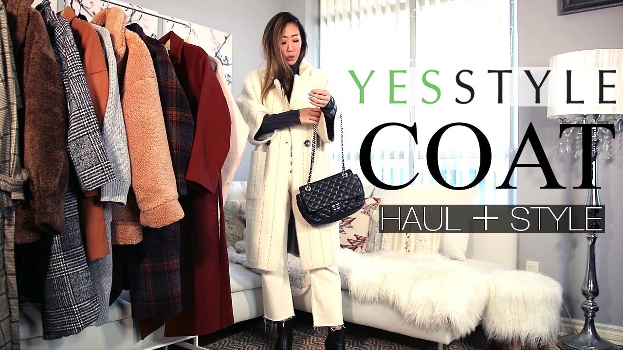 YESSTYLE COAT HAUL | TRY-ON + STYLE