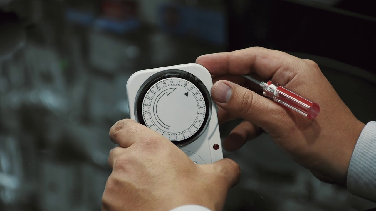 Como configurar un temporizador mec&aacute;nico paso a paso