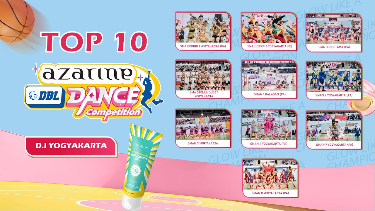 TOP 10 AZARINE DBL DANCE COMPETITION D.I YOGYAKARTA