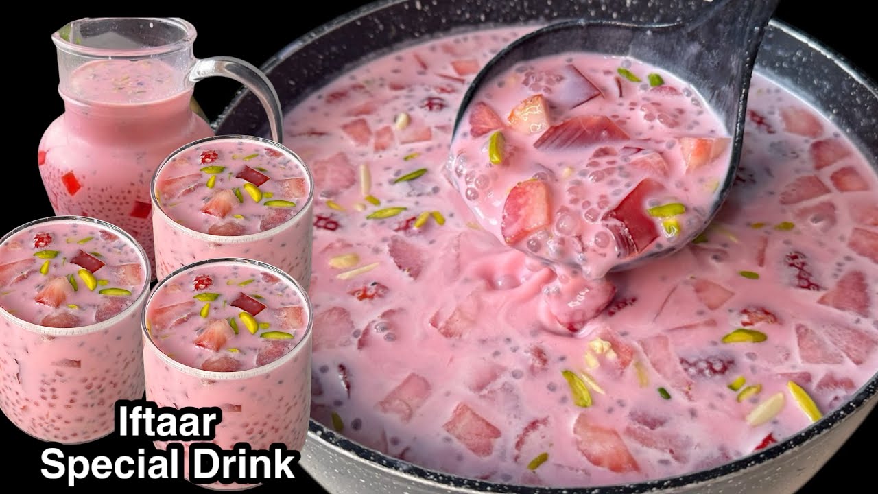 Sabudana Drink - Iftaar Special Drink -Ramzan Special - Refreshing Drink - Summer Drink By sariya 