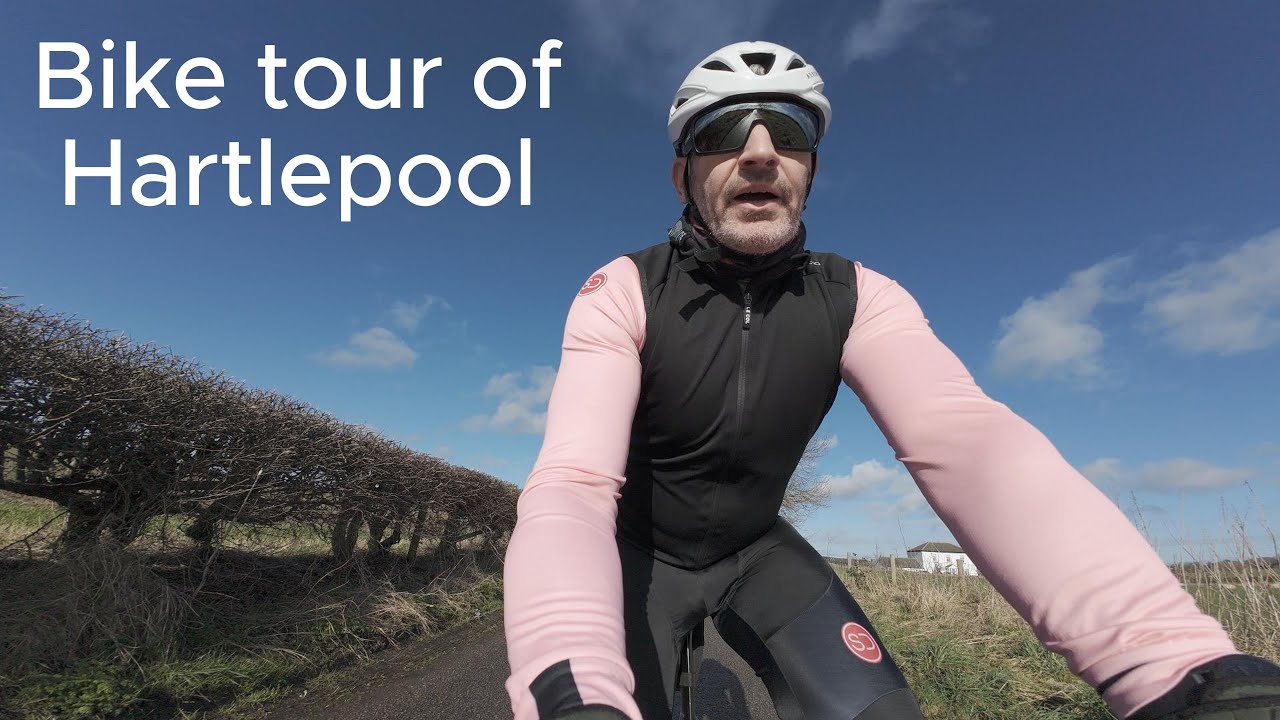 Bike tour around Hartlepool