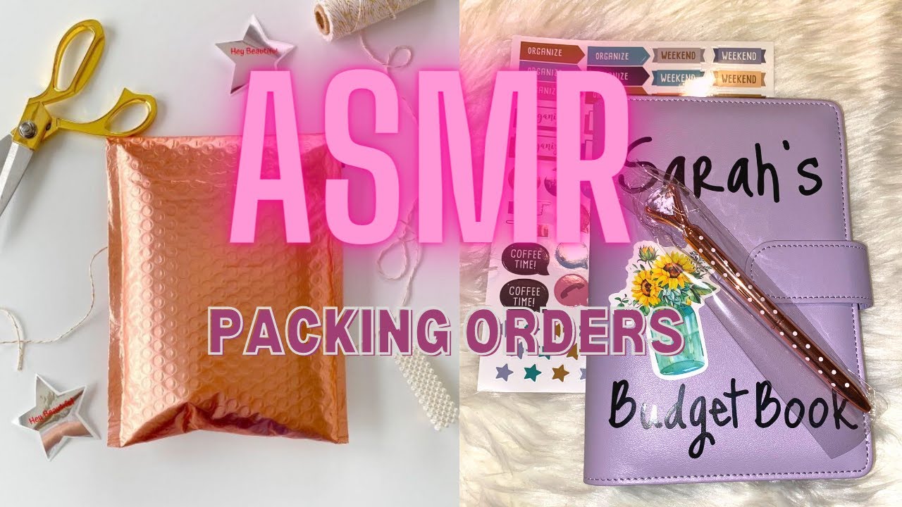 ASMR PACKING ORDERS/ No Talking