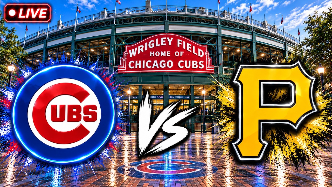 Chicago Cubs vs Pittsburgh Pirates LIVE | MLB Live Scoreboard & Play-by-Pla