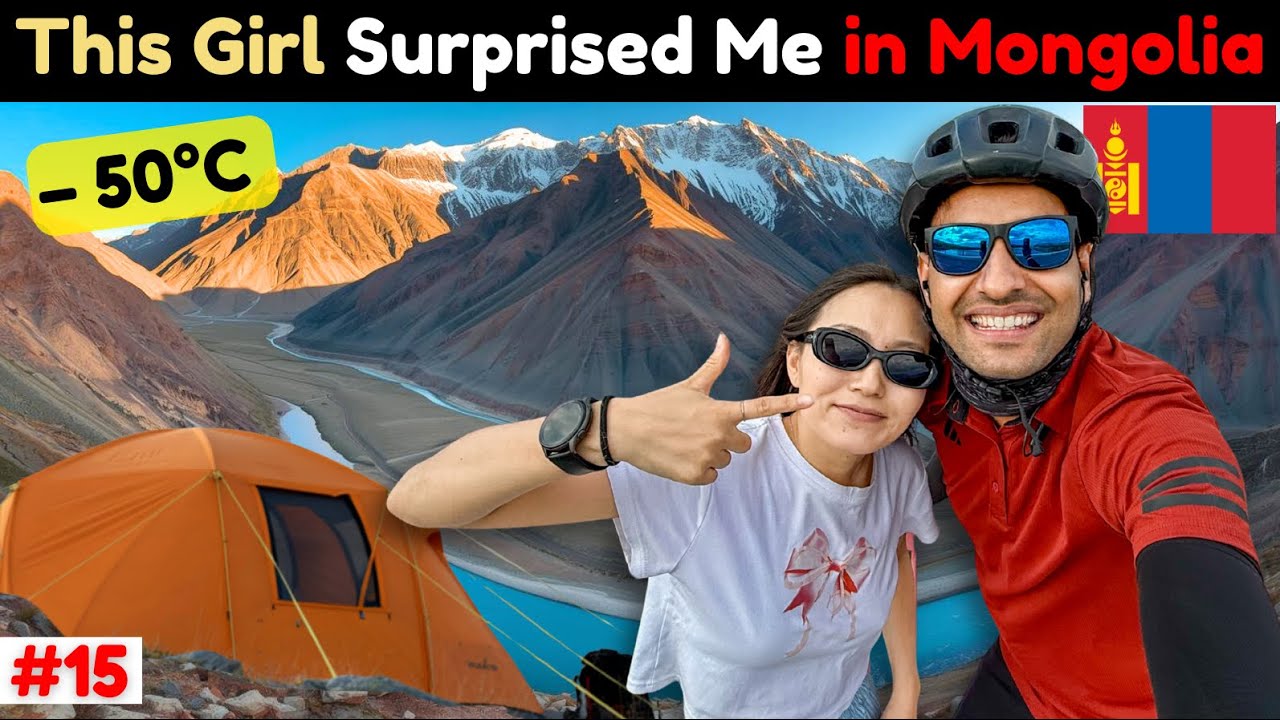 Good Bye Mongolia🇲🇳 | India to Russia By Bicycle