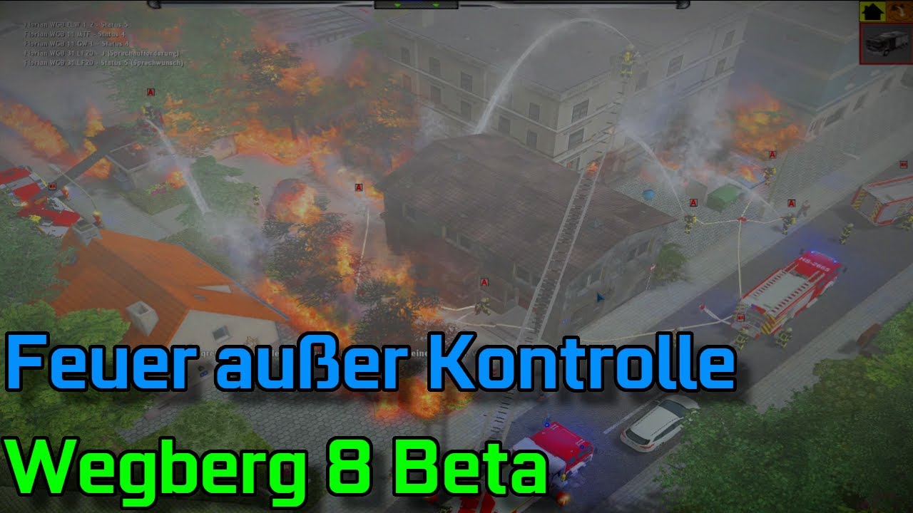 Feuer außer Kontrolle - kompletter Ortsteil steht in Flammen | Wegberg 8 Beta