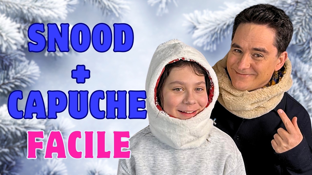 Snood Capuche : le tuto couture parfait contre le FROID !