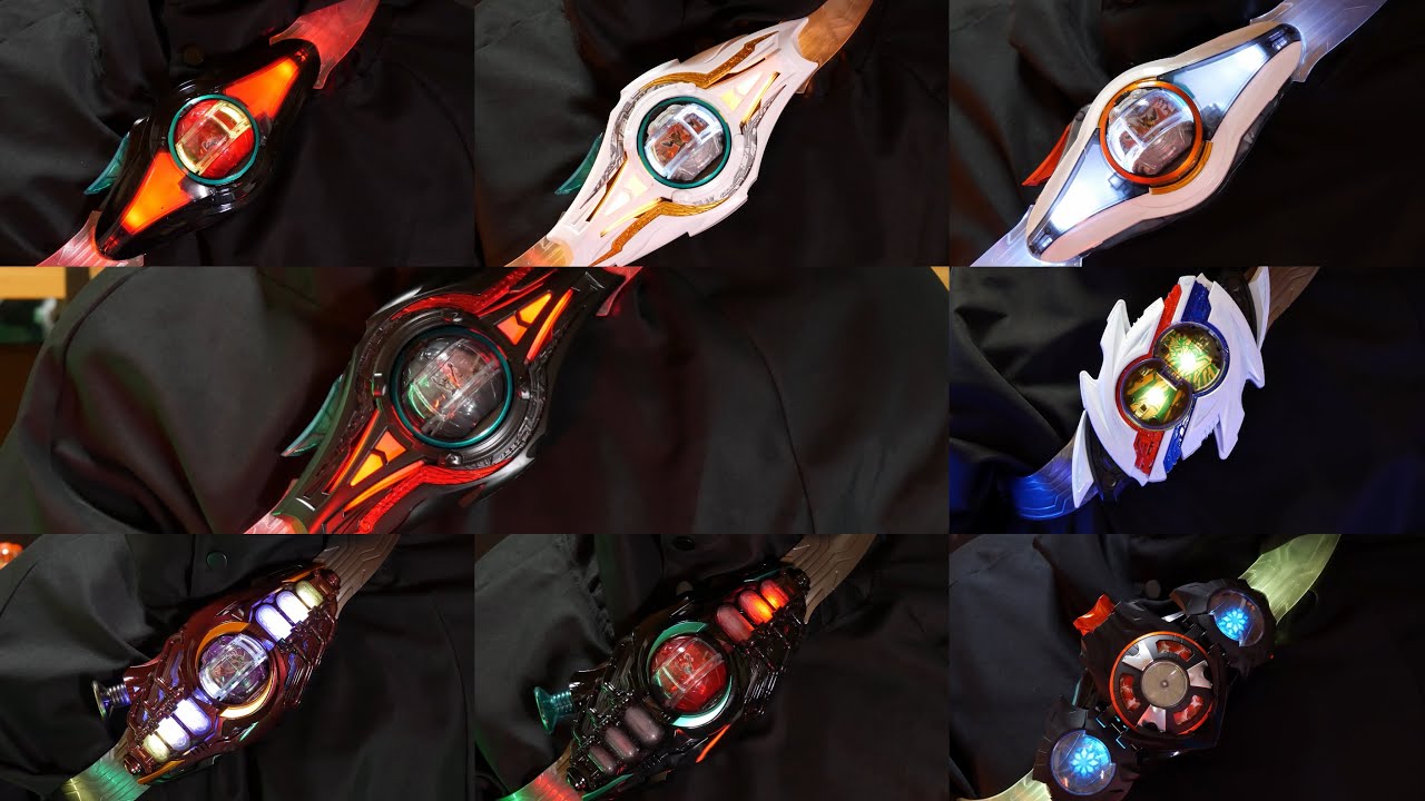 これまでの仮面ライダーゼッツ系玩具 重塗装Ver./Kamen Rider Zetts Toy Collection #仮面ライダーゼッツ