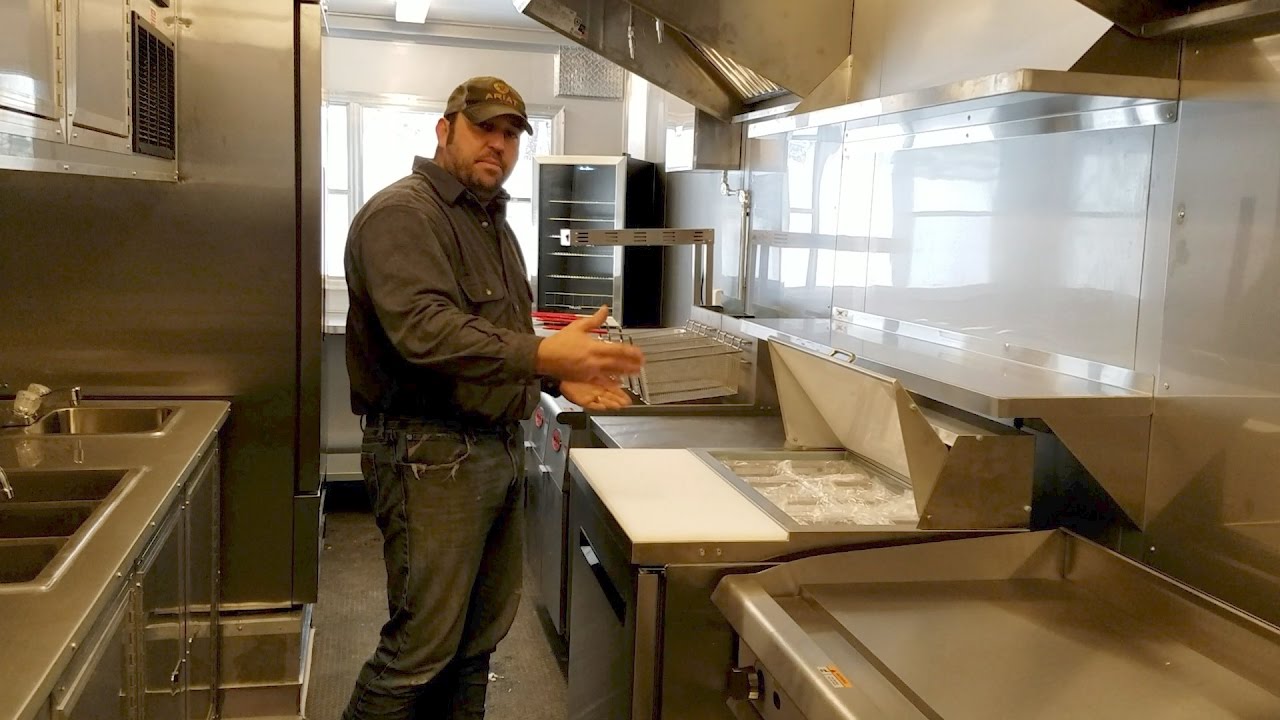 24' Custom Food Trailer Video Tour - Montana Trailer MFG