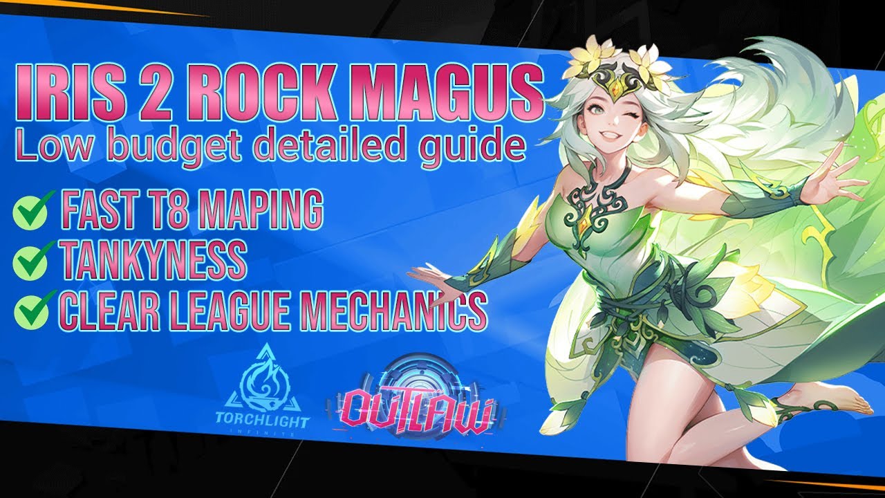 Torchlight Infinite SS9 Iris 2 Vigilent breeze - rock magus full detailed guide