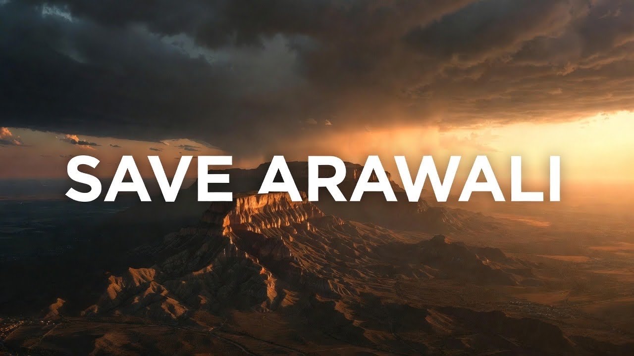 Save Aravalli Mountains ?  अरावली को बचाओ, भविष्य को बचाओ!?  Save Arawali ?