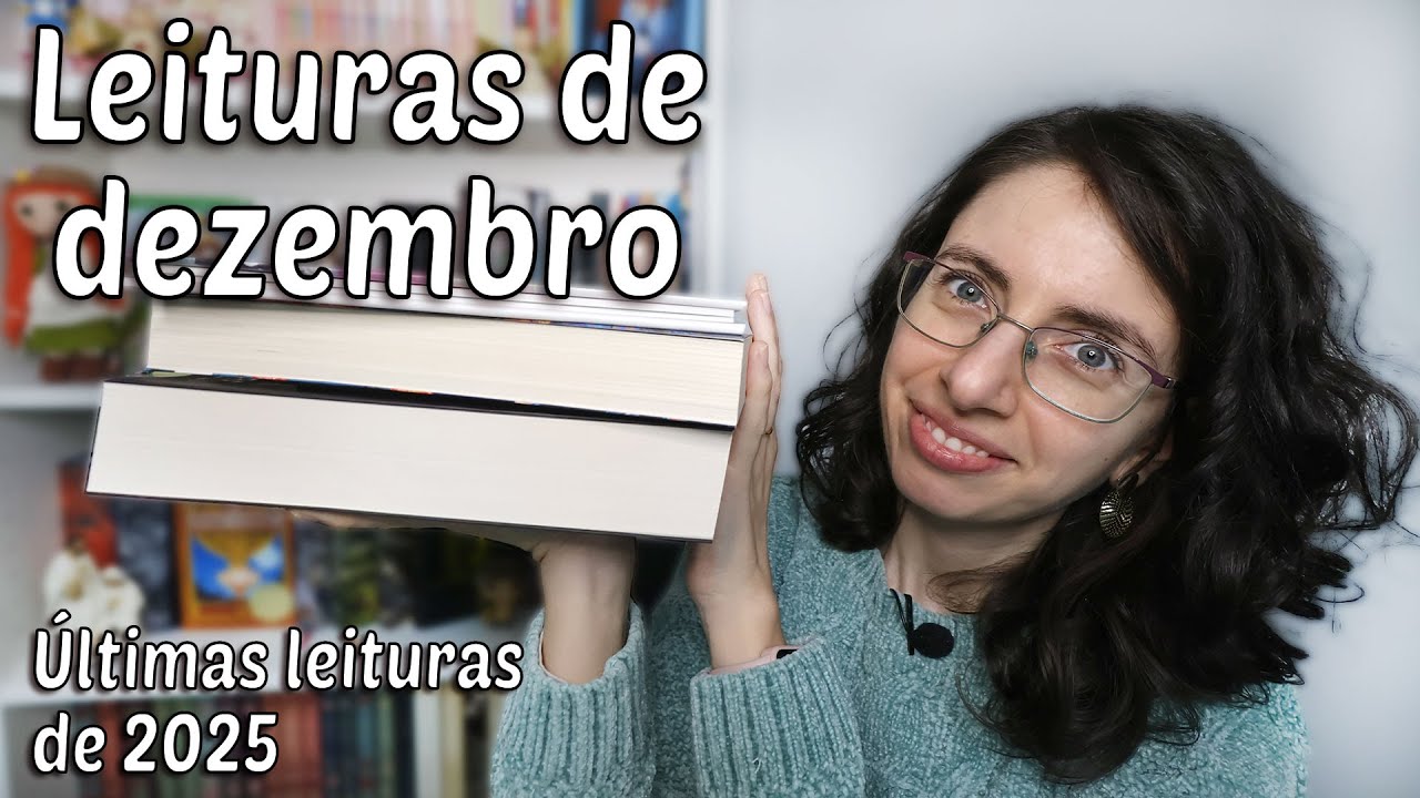 As minhas leituras de dezembro de 2025 🎄📚 (Como terminei o ano em leituras?)
