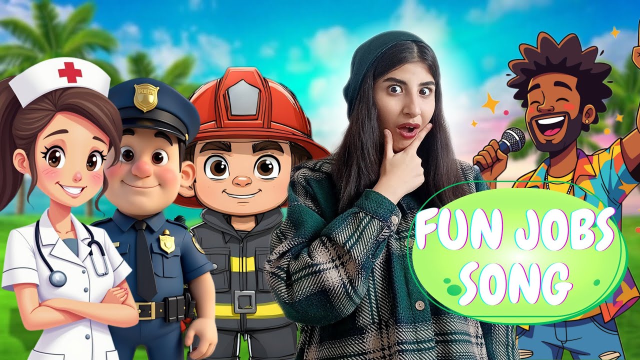 What's your Job?| Kids Jobs Song| Doctor, Teacher, Firefighter & More! 🎵🔥