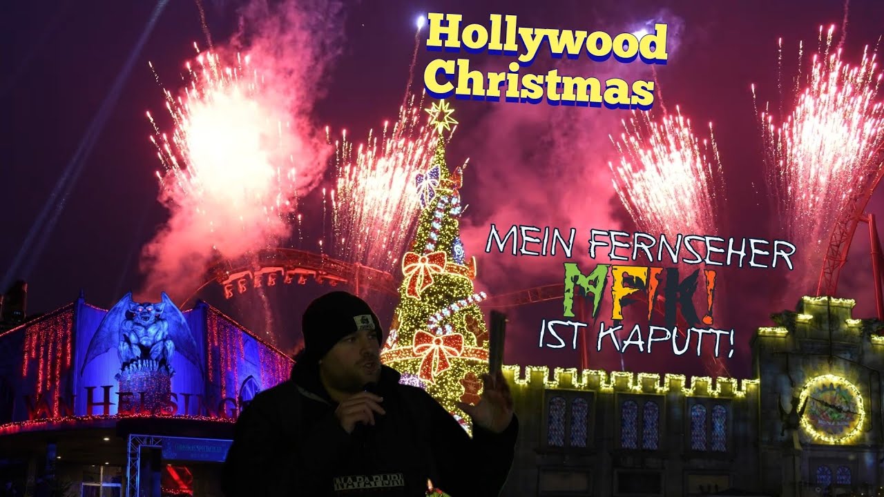 Das zweite Hollywood Christmas [VLog] Schöne Impressionen aus dem Movie Park Germany