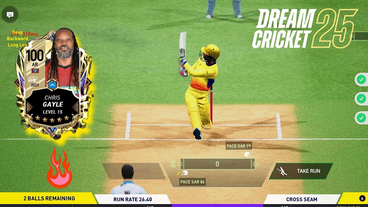 Игровой процесс Dream Cricket 25, повышение рейтинга №3 (сезон 8)