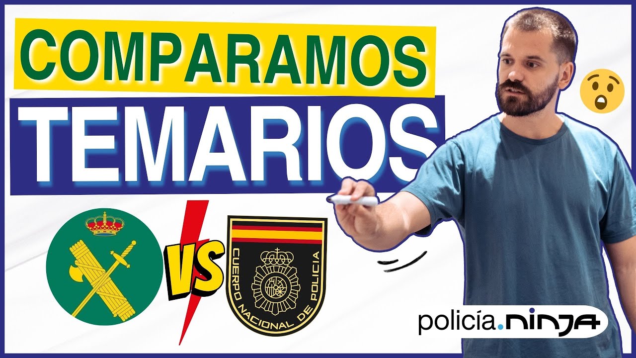 📚 TEMARIO COMÚN oposiciones POLICÍA NACIONAL Y GUARDIA CIVIL [🎁PDF DESCARGABLE]