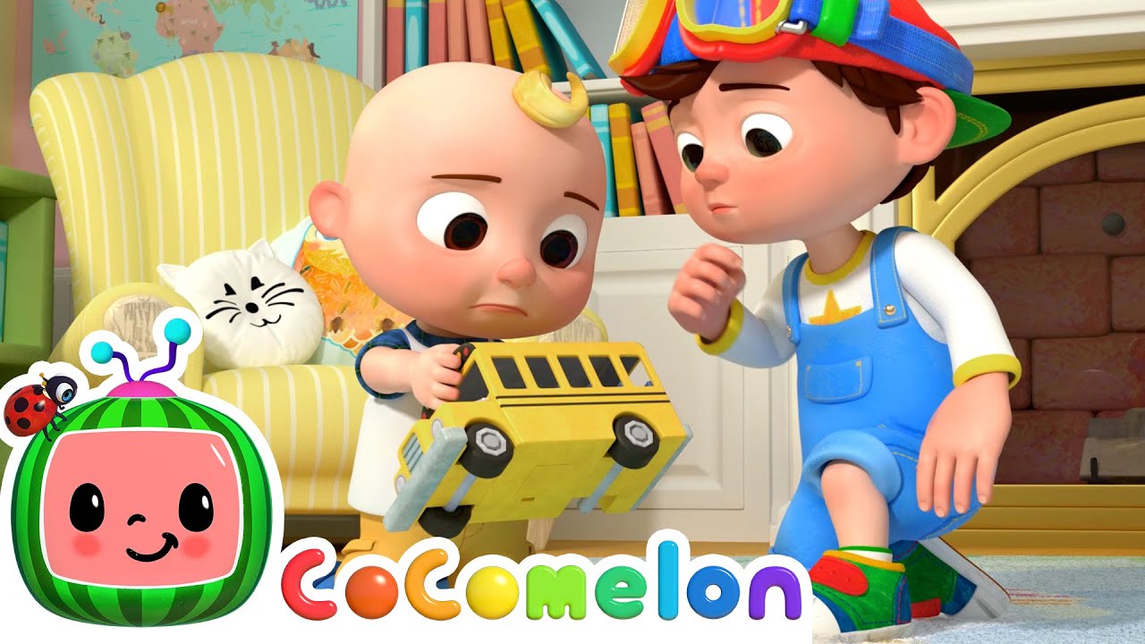 Wheels on the Bus! | @CoComelon | Learning Videos For Toddlers