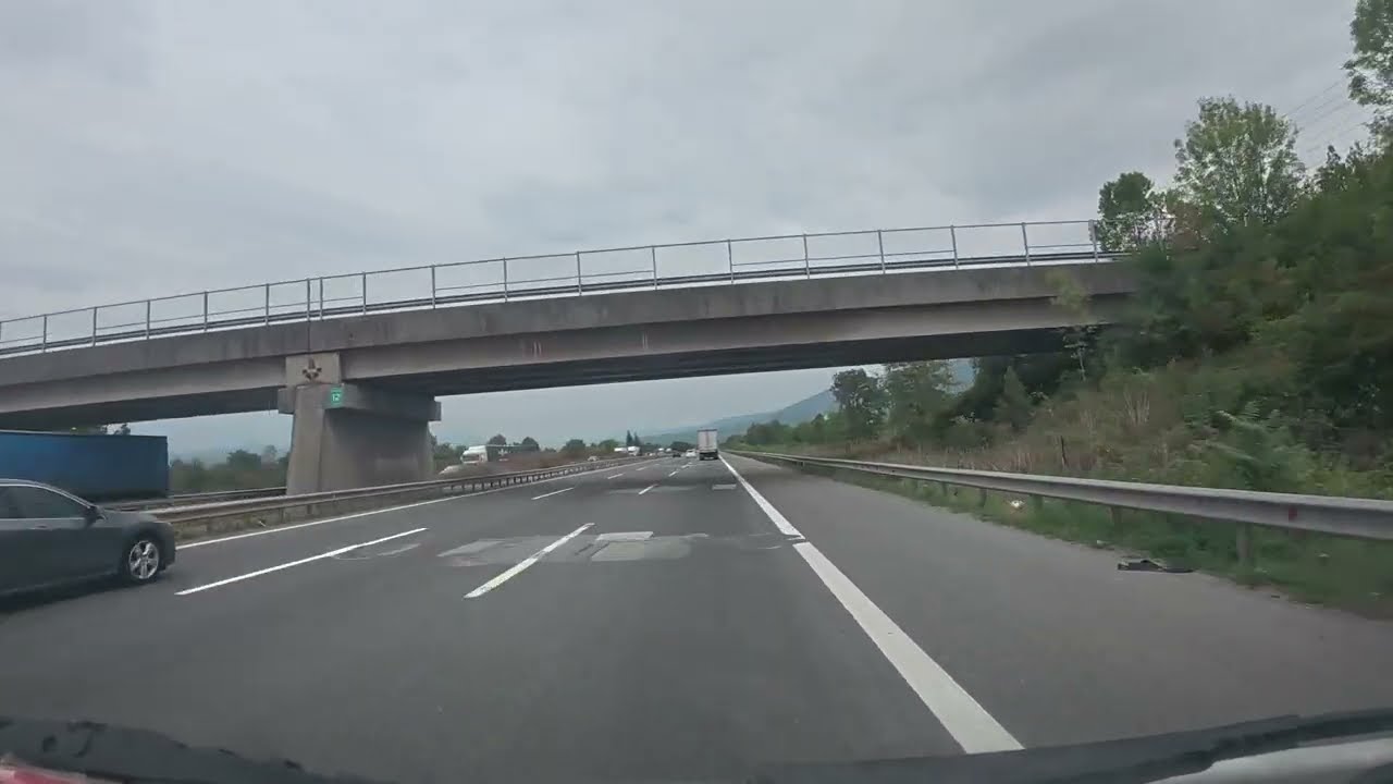 ASMR Road Trip: Istanbul to Bolu | Relaxing Caravan Drive (No Music) 🌲